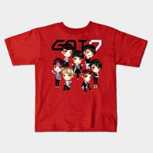 got7 full personel classic mode Kids T-Shirt